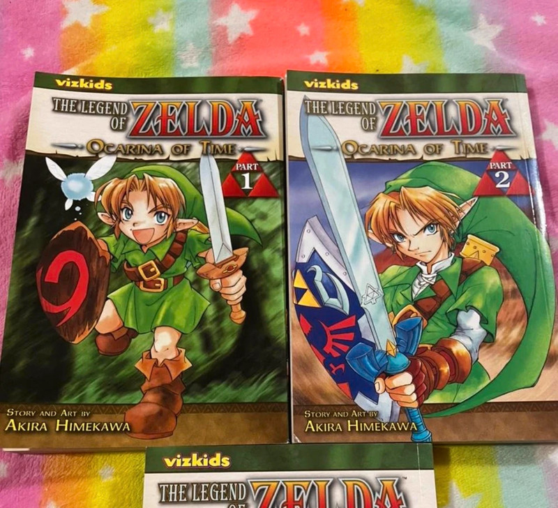 The Legend Of Zelda Ocarina Of Time Manga Part 2 Akira Himekawa