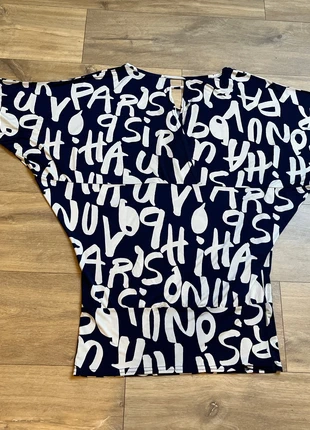 Top vintage années 80 bleu et blanc taille 2, brand: Top Vintage, condizioni: Nuovo senza cartellino, taglia: M / IT 42 / EU 38, €7.00, €8.05 include la Protezione acquisti