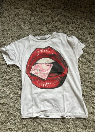 tee shirt bouche, brand: je sais pas, condition: Very good, size: XS / 34 / 6, €5.00, €5.95 includes Buyer Protection