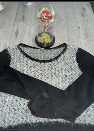 🎉 Pull noir et gris élégant 🎉, marke: Cache Cache, zustand: Sehr gut, größe: S / 36 / 8, 3,50 €, 4,38 € inklusive Vinted-Käuferschutz