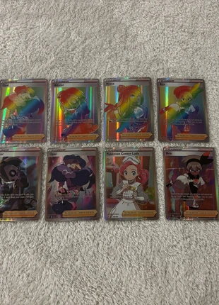 Lot de 8 cartes Pokémon Sword & Shield non officielles Dresseurs brillantes sword & shield, marca: Pokémon, estado: Novo com etiquetas, €10.00, €11.20 inclui Proteção do Comprador