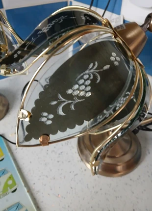 Sunning Hollywood regency lotus shaded desk lamp black, brand: Lotus, condition: Very good, £35.00, £37.45 includes Buyer Protection