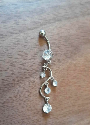 💧 Piercing nombril gouttes suspendues – neuf, brand: Fantaisie, condition: New without tags, €7.00, €8.05 includes Buyer Protection