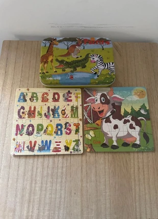 Lot de 3 Puzzles Enfants – Jeu Éducatif & Amusant 🧩, marque: Parfait, état: Comme neuf, 4,00 €, 4,90 € Protection acheteurs incluse
