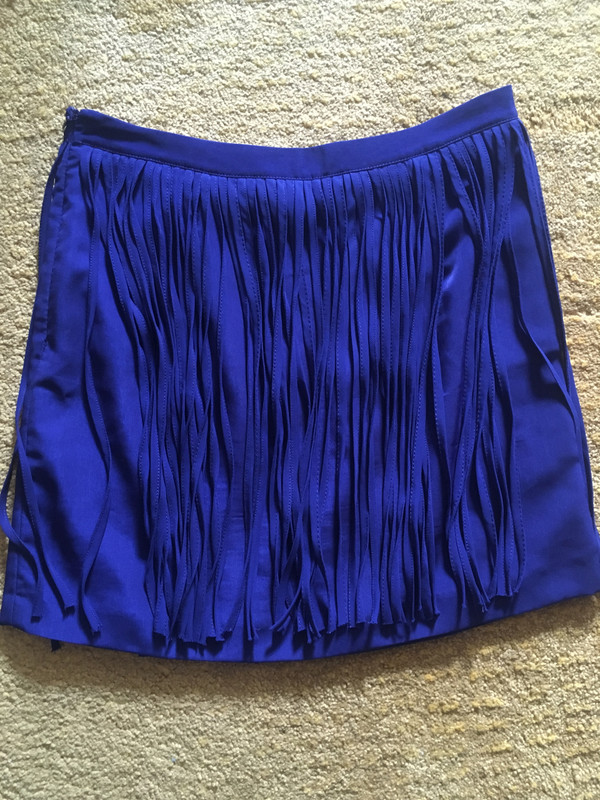 Jupe a frange Zara Vinted