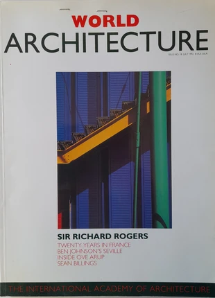 World Architecture Issue No. 18 July 1992 Sir Richard Rogers., condition: Very good, £20.00, £21.70 includes Buyer Protection