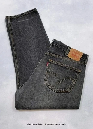 Jean Levi’s 501 Gris Noir Homme Loose style Large Pant Dark Wash Denim - XXL w28 /1401B, marca: Levi's, estado: Muy bueno, tamaño: W38 | ES 48, 31,90 €, 34,20 € Protección al comprador Pro incluida