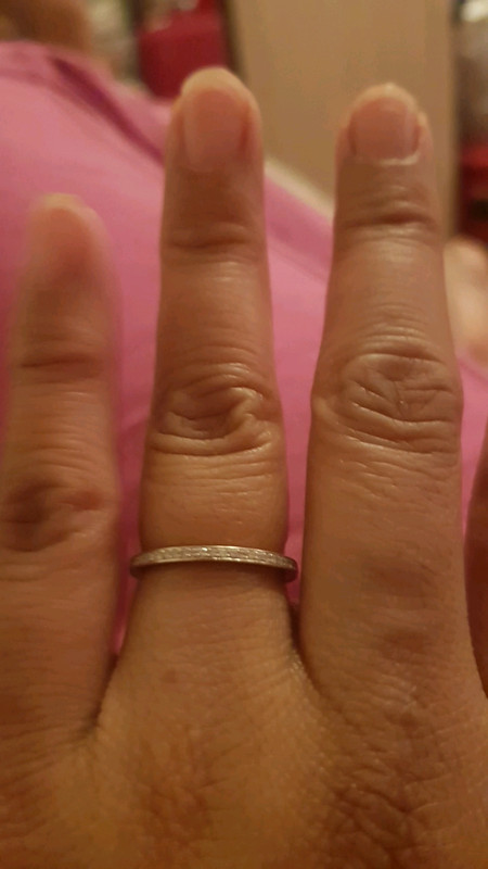 Engagement ring 750/1000 1