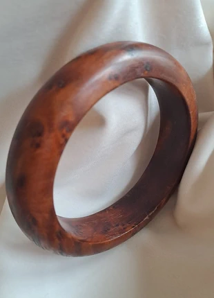 Jonc en bois / Bracelete de madera, condition: Very good, €7.00, €8.05 includes Buyer Protection