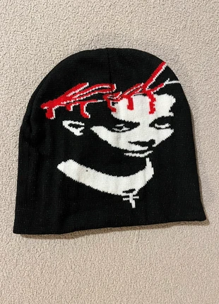 Bonnet freak neuf noir rouge y2k, brand: y2k, condizioni: Nuovo senza cartellino, taglia: Taglia unica, €10.00, €11.20 include la Protezione acquisti