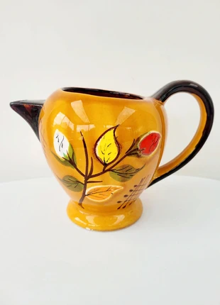 Pichet vintage 50's faïence Poët-Laval Glace, marque: Poet Laval, état: Bon état, 20,00 €, 21,70 € Protection acheteurs incluse