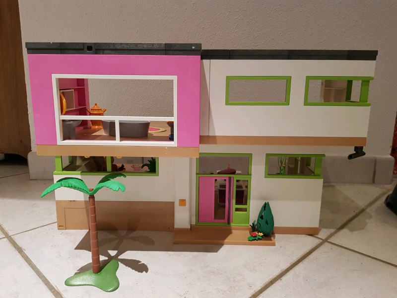 Playmobil 5574 : maison moderne pas cher - Playmobil - Achat moins cher