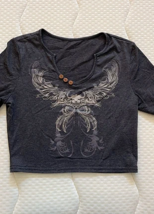 Top grunge, marke: Shein, zustand: Sehr gut, größe: S / 36 / 8, 2,00 €, 2,80 € inklusive Vinted-Käuferschutz