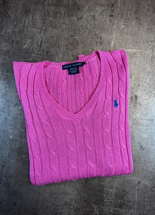 Pull maille torsadée Ralph Lauren, merk: Ralph Lauren, staat: Heel goed, maat: S / 36 / 8, € 49,00, € 52,15 inclusief Kopersbescherming