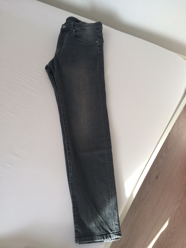 Jeans Skinny noir clair  1