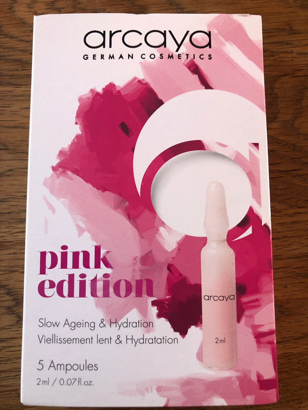 Arcana Pink Edition Slow Aging & Hydration - 5 Ampoules  1