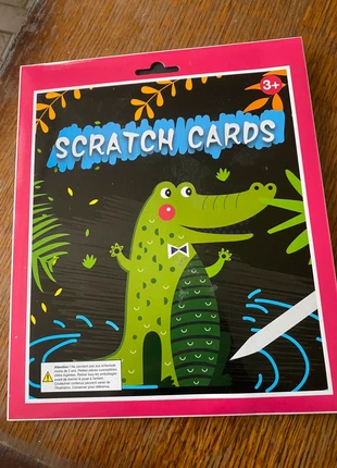 Lot cartes à gratter avec bâtonnet Dinosaure, brand: Art, condizioni: Nuovo con cartellino, taglia: 6 anni / 116 cm, €4.00, €4.90 include la Protezione acquisti