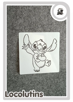 🚂 Pochoir Stitch ▪ 15 x 15 cm, état: Très bon état, 2,90 €, 3,75 € Protection acheteurs (Pro) incluse