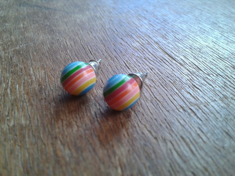 boucles d'oreilles multicolore 2