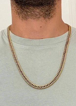 Collier homme en acier inoxydable, collier chaîne griffe, cadeau bijou homme, condition: Very good, €17.00, €18.55 includes Buyer Protection Pro