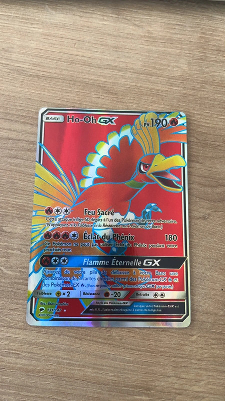 carta pokemon Ho-Oh GX - Vinted