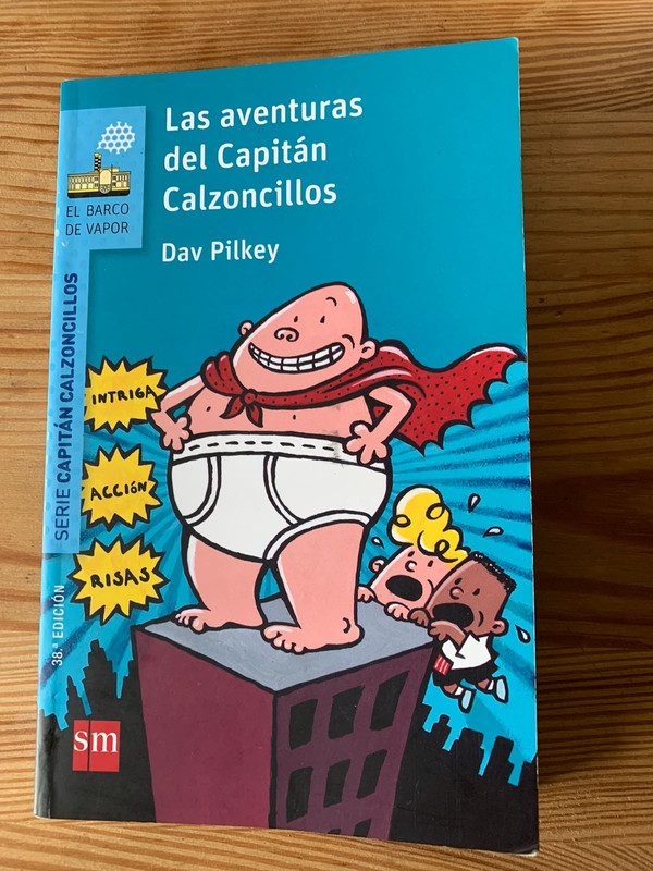 Libro Las Aventuras del Capitán Calzoncillos De Dav Pilkey - Buscalibre
