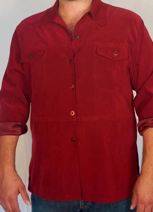 Chemise Vintage en suede, brand: Vintage Dressing, condition: Very good, size: XL / 42 / 14, €10.00, €11.20 includes Buyer Protection