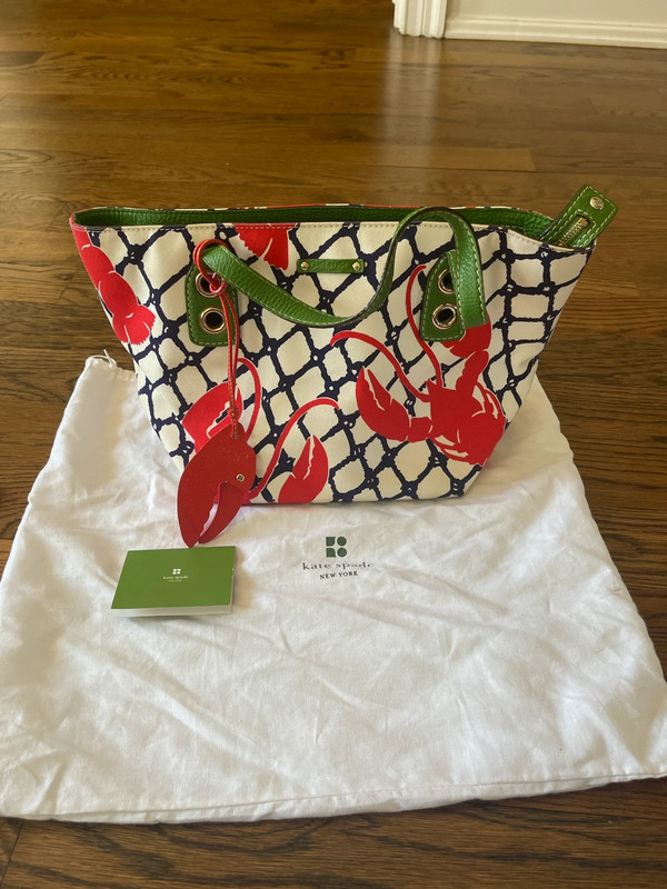 Kate Spade Cape Cod Lobster Print Handbag 2