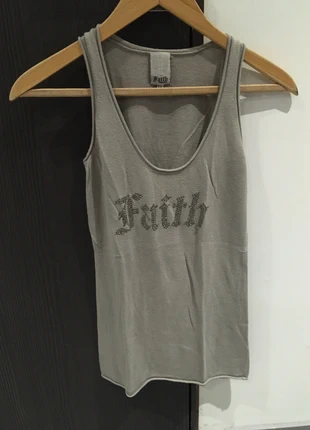 Debardeur faith gris, marke: Faith Connexion, zustand: Sehr gut, größe: XS / 34 / 6, 4,00 €, 4,90 € inklusive Vinted-Käuferschutz