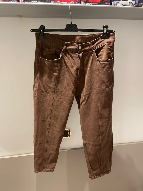Pantaloni marroni bershka Vinted