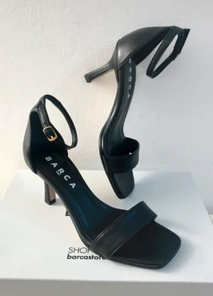 Barca - Sandali estivi in vera pelle con tacco nuovi, merk: Barca, staat: Nieuw met prijskaartje, maat: 35, € 75,00, € 79,45 inclusief Kopersbescherming