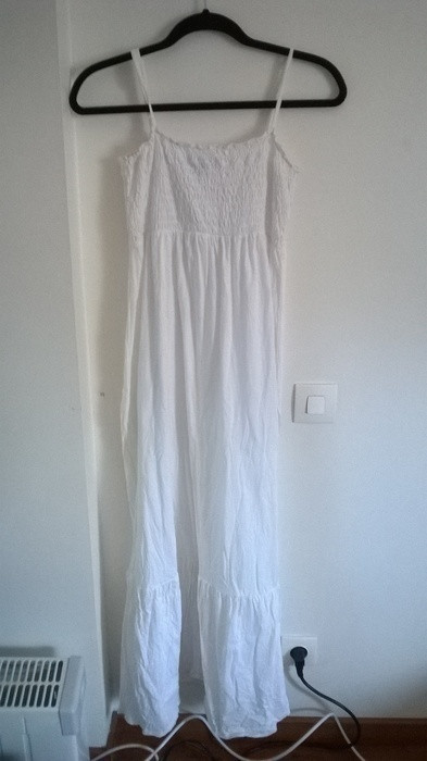 Longue robe blanche 1