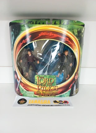 The lord of the rings (LOTR)-Twin pack-Frodon (Frodo) & Samwise-Marque Toybiz
, brand: The Lord of the Rings, condizioni: Buone, taglia: Taglia unica, €45.00, €47.95 include la Protezione acquisti Pro
