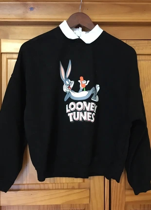 Sweat Looney tunes, brand: Looney Tunes, condition: Good, size: XS / 34 / 6, €3.00, €3.85 includes Buyer Protection