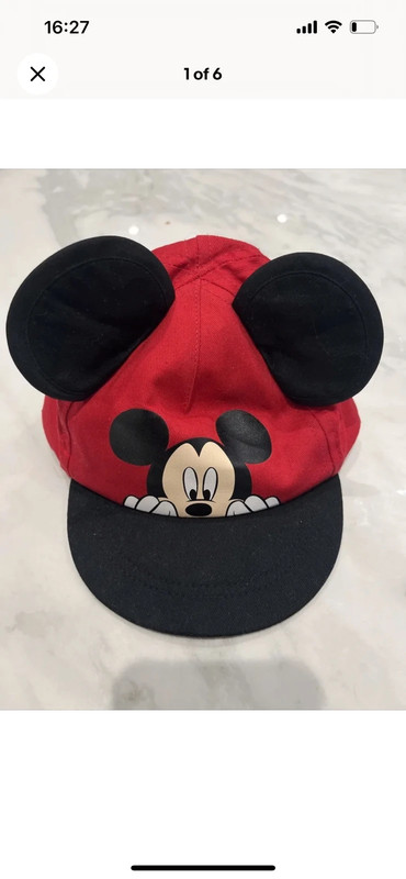 Mickey mouse baby cap sales