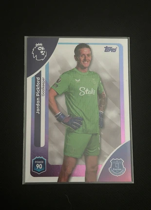 2026 Topps Premier League Jordan Pickford Everton, merk: Topps, staat: Heel goed, € 1,00, € 1,75 inclusief Kopersbescherming