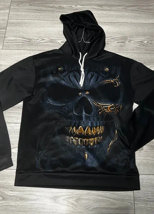 Sweat tête de mort, brand: Noir, condition: Very good, size: M, €10.00, €11.20 includes Buyer Protection