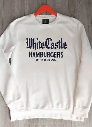 Sweat shirt White Castle Hamburgers Blanc - Large, marque: IRONSIDE, état: Très bon état, taille: L, 24,00 €, 25,90 € Protection acheteurs incluse