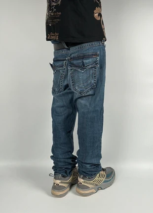 Jean True Religion usa vintage Hip Hop style y2k brodé 00’s, brand: True Religion, condition: Very good, size: W32, €29.00, €31.15 includes Buyer Protection