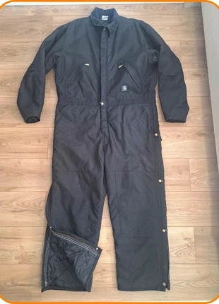 Combinaison de travail Carhartt doublée matelassée noir- Taille 44 très bon état, marca: Carhartt, estado: Muito bom, tamanho: XL, €66.83, €70.87 inclui Proteção do Comprador Pro