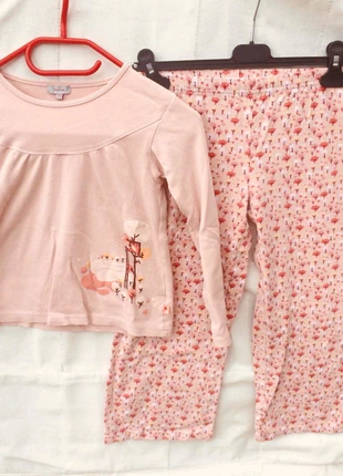 Ensemble pyjama rose pâle , marque: Tex kids, état: Très bon état, taille: 10 ans / 140 cm, 2,00 €, 2,80 € Protection acheteurs incluse
