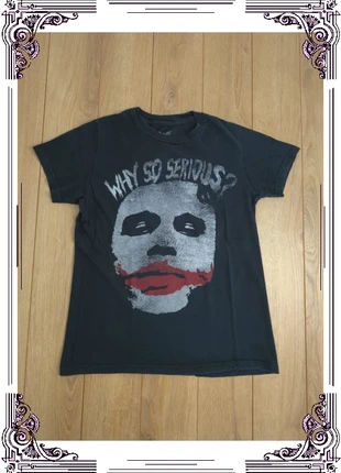 T-shirt unisexe The Dark Knight Joker "Why So Serious?" DC Comics – Taille S, marque: Vintage Dressing, état: Très bon état, taille: S, 10,00 €, 11,20 € Protection acheteurs incluse