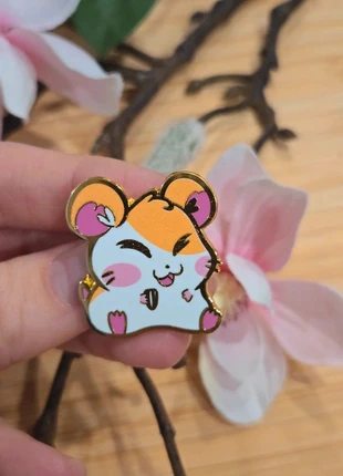 🌸 Pins "Hamtaro" Kawaii 🌸, merk: HAMTARO, staat: Heel goed, € 8,00, € 9,10 inclusief Kopersbescherming