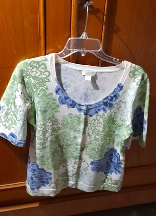 T shirt avec boutons, brand: Christopher & Banks, condition: Good, size: M / 38 / 10, €3.00, €3.85 includes Buyer Protection