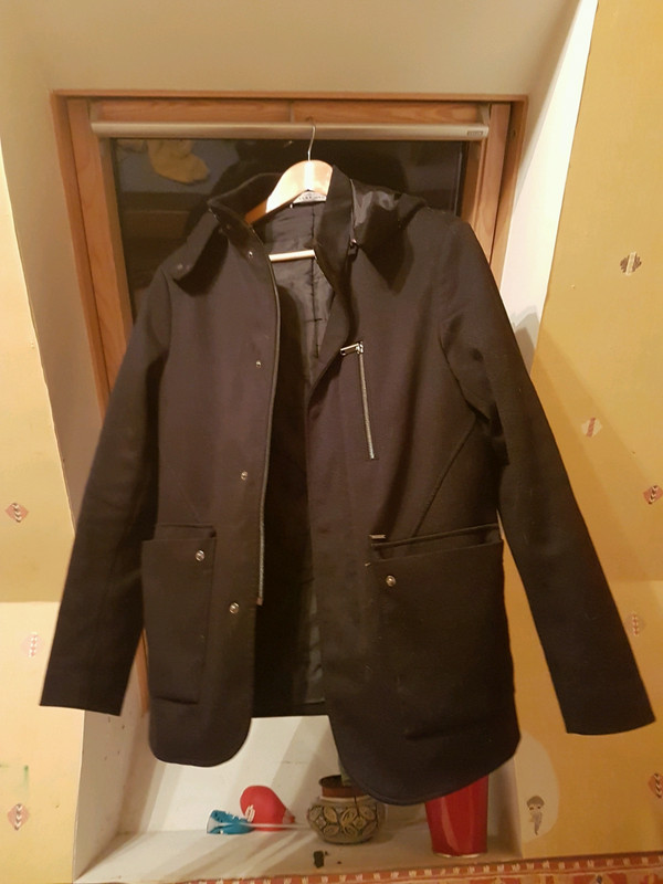 Manteau outlet structuré homme