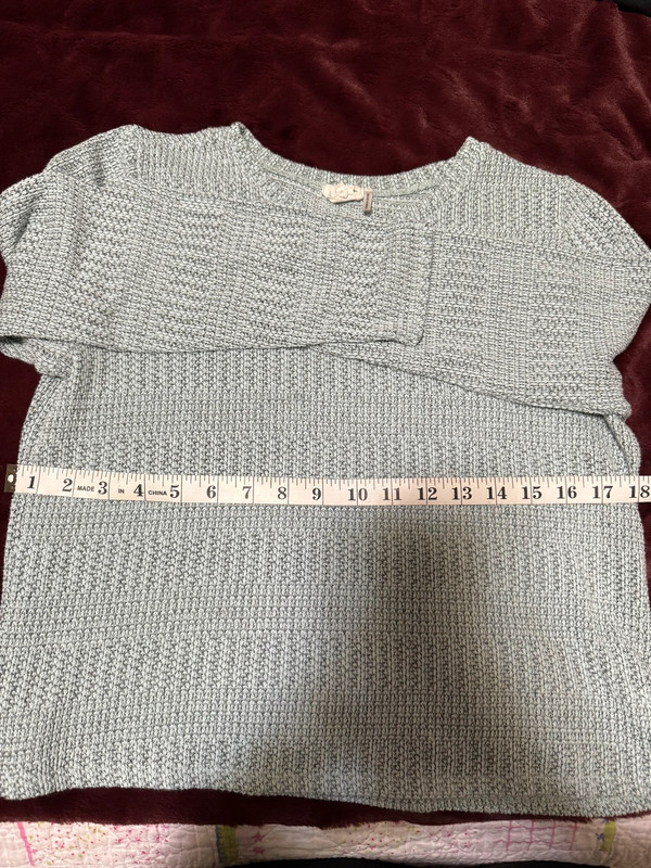 Blue Knit Sweater in L by One Clothing 3