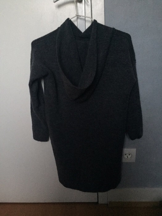 robe pull grise  2