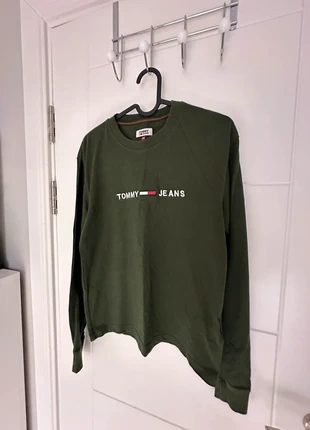Green Tommy Jeans Long Sleeve Top, brand: Tommy Jeans, condition: Very good, size: XS / 34 / 6, €19.00, €20.65 includes Buyer Protection