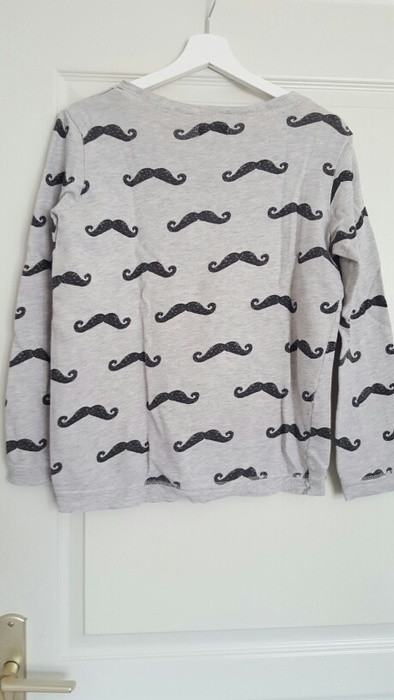 Pull Zara motif moustache 2