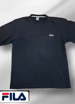 Tshirt fila taille XL noir logo brodé oversize vintage, brand: FILA, condizioni: Ottime, taglia: XL, €15.00, €16.45 include la Protezione acquisti